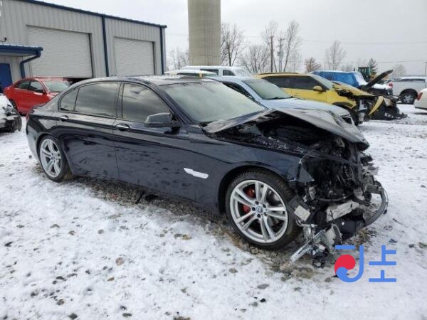 2014 BMW 730Ld BLACK — WBAYG4102ED175982 - Image 4