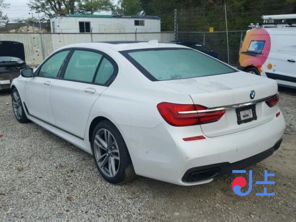 2017 BMW 740Li xDrive White — WBA7E4109HGV23250 - Image 2