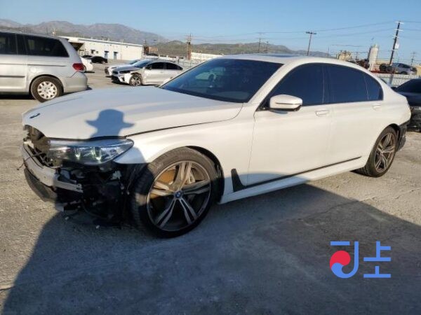 2019 BMW 740Ld xDrive M Sport White — WBA7V6100LGF98152