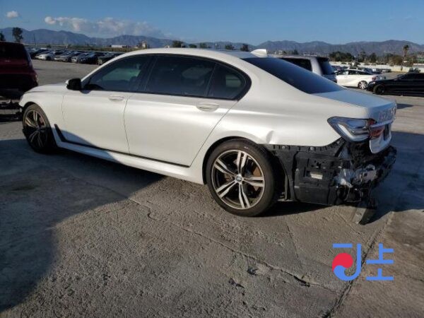 2019 BMW 740Ld xDrive M Sport White — WBA7V6100LGF98152 - Image 2