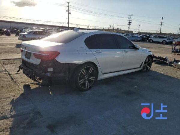 2019 BMW 740Ld xDrive M Sport White — WBA7V6100LGF98152 - Image 3