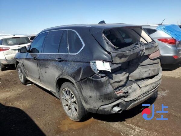 2015 BMW X5 xDrive40d BLACK — WBAKS6100F0J90568 - Image 2