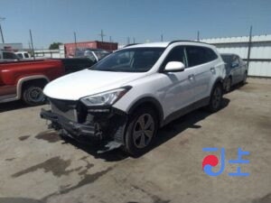 2016 Hyundai SantaFe White - KMHSW81XBGU660943