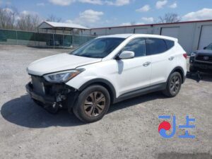 2016 Hyundai SantaFe White - KMHSW81UBHU740457