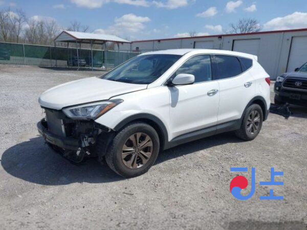 2016 Hyundai SantaFe White - KMHSW81UBHU740457