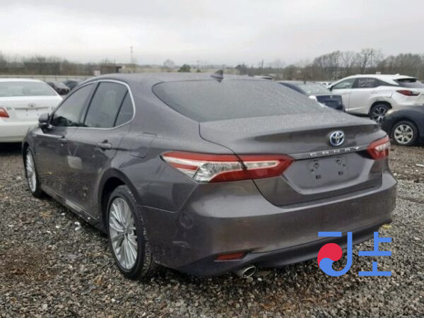 2018 Toyota Camry Hybrid Gray — JTNB21HK9J3006387 - Image 3