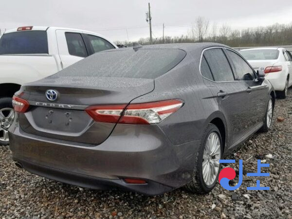 2018 Toyota Camry Hybrid Gray — JTNB21HK9J3006387 - Image 4