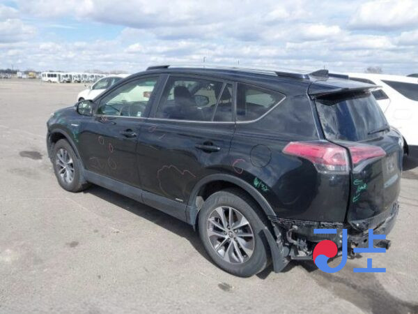 2016 Toyota RAV4 Hybrid Black  — JTMDJREV2HD066397 - Image 3
