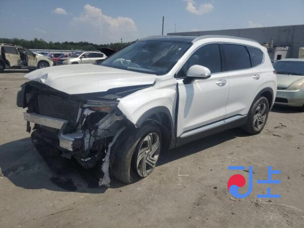 2021 Hyundai SantaFe White - KMHS381HGMU392259
