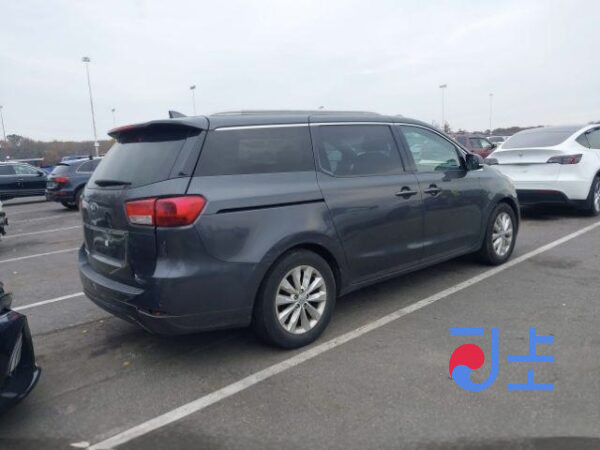 2014 Kia Carnival Gray - KNAMC81ABFS049120 - Image 4
