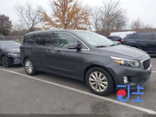 2014 Kia Carnival Gray - KNAMC81ABFS049120 - Image 5