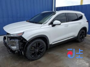 2019 Hyundai SantaFe White - KMHS381BBKU161685