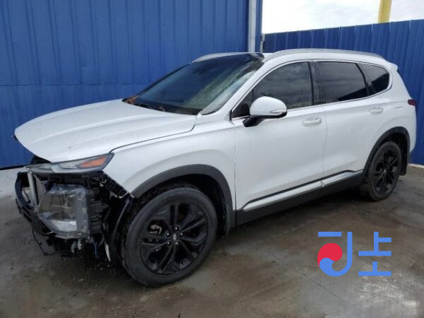 2019 Hyundai SantaFe White - KMHS381BBKU161685