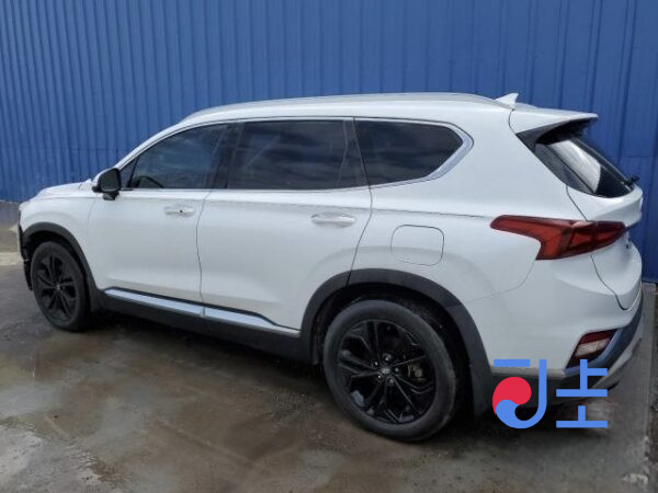 2019 Hyundai SantaFe White - KMHS381BBKU161685 - Image 3