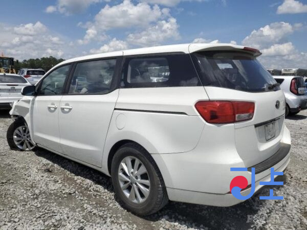 2015 Kia Carnival White - KNAME81ABGS085257 - Image 3