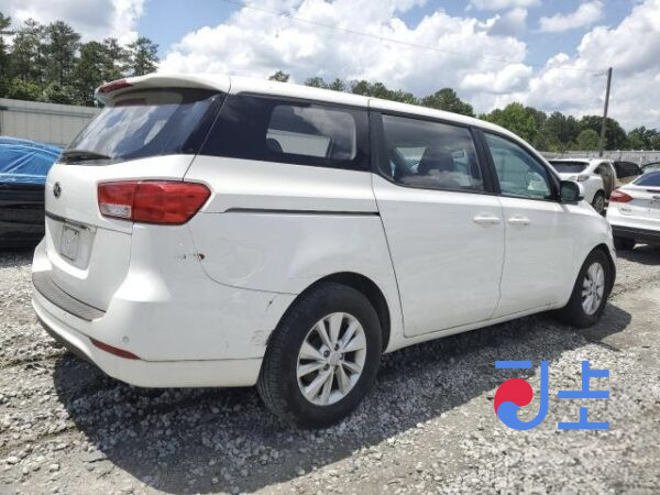 2015 Kia Carnival White - KNAME81ABGS085257 - Image 4