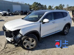 2021 Hyundai SantaFe White - KMHS581LGMU399273