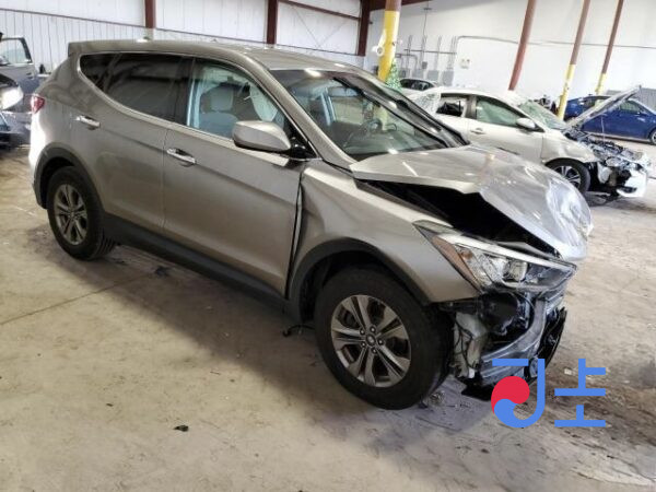 2015 Hyundai SantaFe Gray - KMHSW81UBGU543742 - Image 5