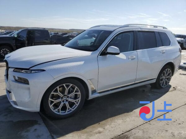 2023 BMW X7 xDrive40d WHITE — WBA21EN06R9S88169