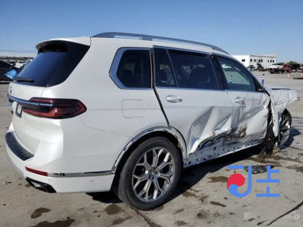 2023 BMW X7 xDrive40d WHITE — WBA21EN06R9S88169 - Image 4