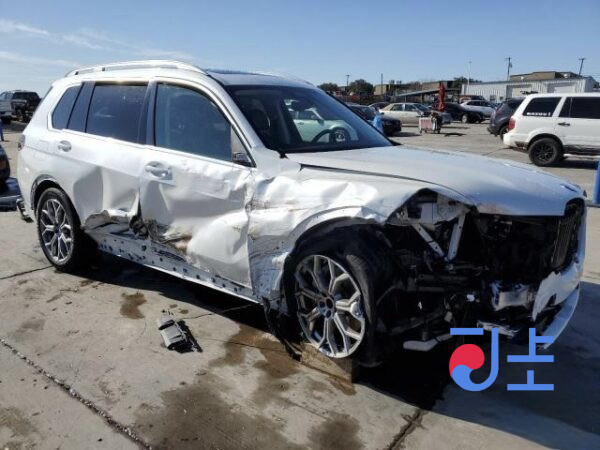 2023 BMW X7 xDrive40d WHITE — WBA21EN06R9S88169 - Image 5