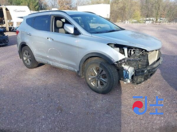 2015 Hyundai SantaFe Silver - KMHSW81UBGU556398 - Image 5