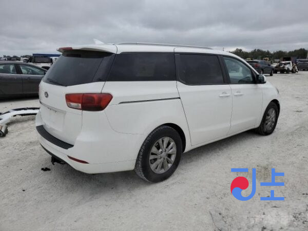 2015 Kia Carnival White - KNAMC81ABGS175148 - Image 4