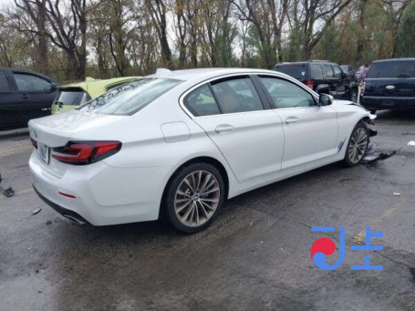 2023 BMW 5-Series 523d White — WBA41FL06RCP75618 - Image 4