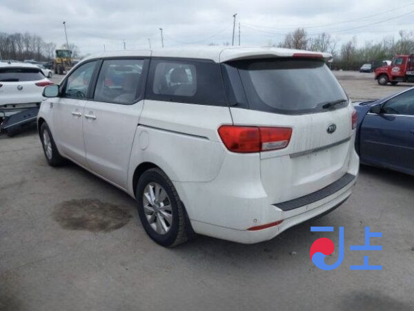 2014 Kia Carnival White - KNHMF37ABFS002103 - Image 3
