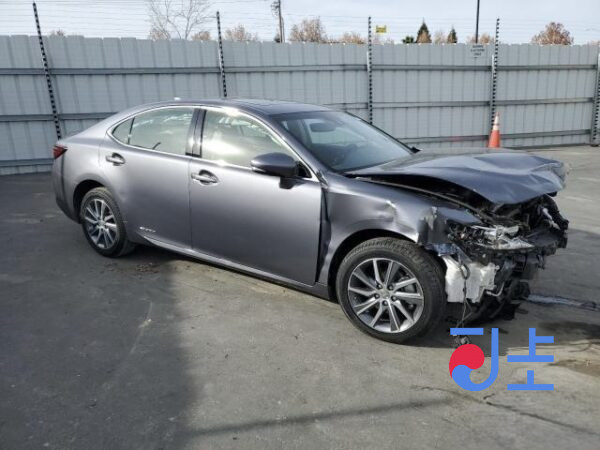 2017 Lexus ES300H Gray — JTHBW1GG2H2161979 - Image 5