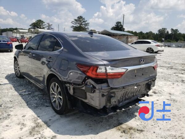 2017 Lexus ES300H Gray — JTHBW1GG3H2151865 - Image 3