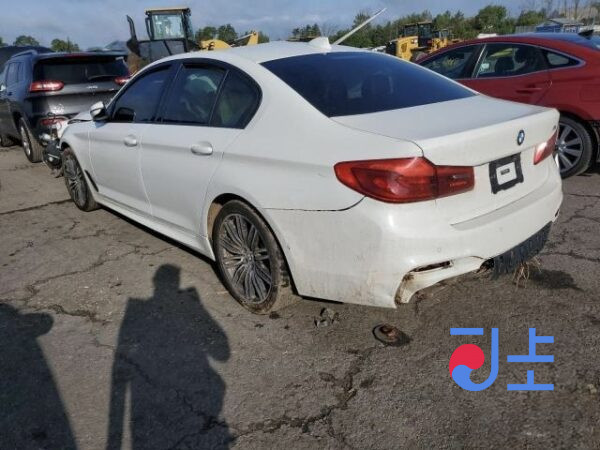 2019 BMW 530i M Sport White — WBAJD3108KB318204 - Image 3