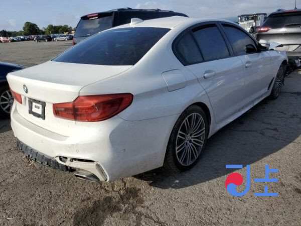 2019 BMW 530i M Sport White — WBAJD3108KB318204 - Image 4
