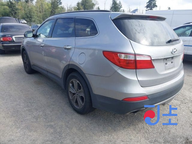 2016 Hyundai SantaFe Gray - KMHSU81UBGU678378 - Image 3