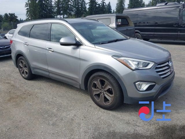 2016 Hyundai SantaFe Gray - KMHSU81UBGU678378 - Image 5