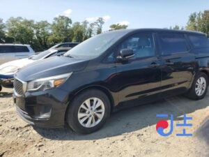 2015 KIA Carnival Black — KNAMC81ABFS057460