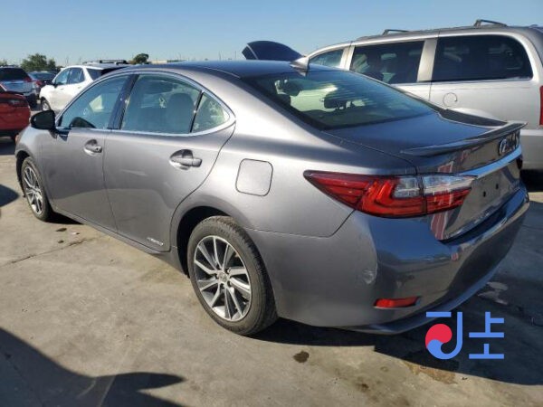 2015 LEXUS ES 300h Gray — JTHBW1GG4G2105119 - Image 2