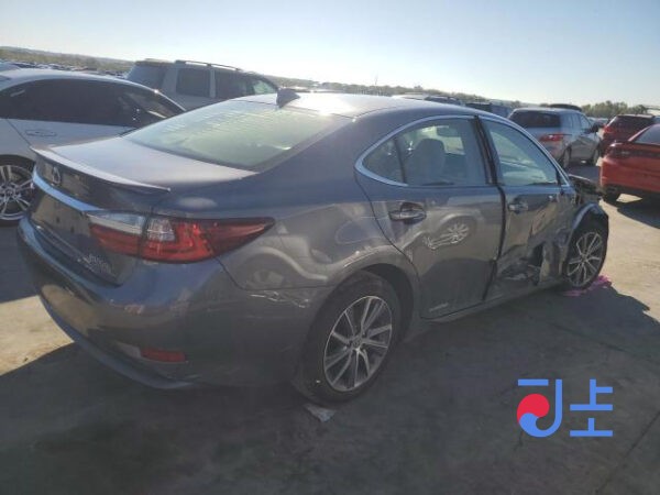 2015 LEXUS ES 300h Gray — JTHBW1GG4G2105119 - Image 3