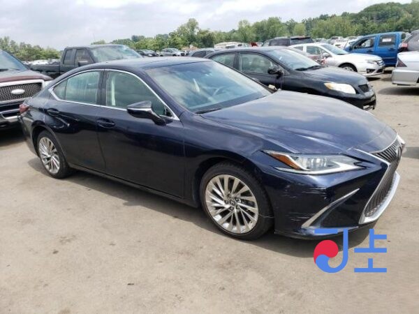 2019 Lexus ES300H Blue — JTHB21B18K2052688 - Image 4