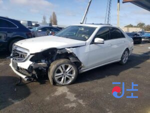 2014 Mercedes-Benz E250 4Matic White — WDDHF8CB8EA903114