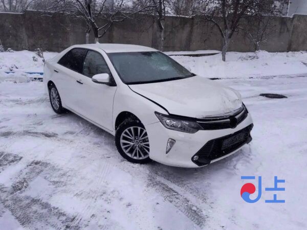2015 Toyota Camry Hybrid White — AVV50-1051112 - Image 4