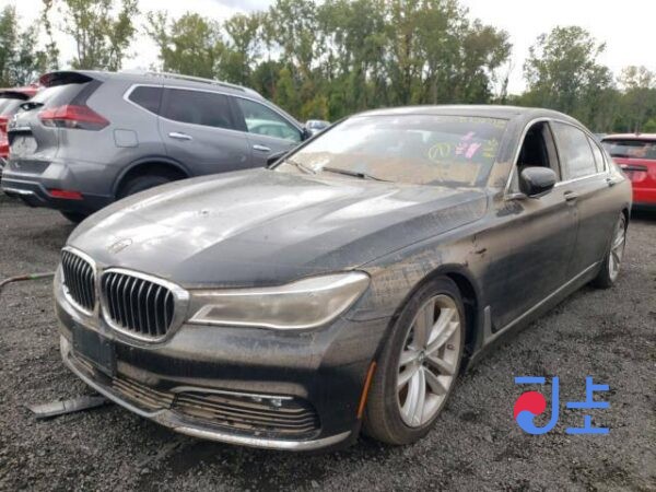 BMW 730LdX 2015 BLACK — WBA7G6103GG509364 - Image 2