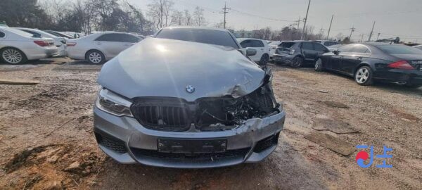 BMW 520d xDrive Series 2017 Gray — WBAJC5109HWA87753 - Image 4