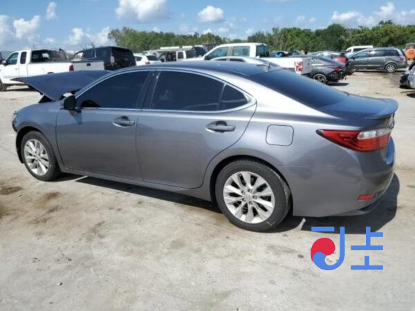 2014 Lexus ES300H Gray — JTHBW1GG0F2089001 - Image 3