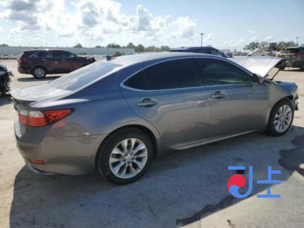 2014 Lexus ES300H Gray — JTHBW1GG0F2089001 - Image 4