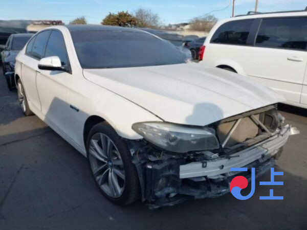 2014 BMW 5-Series 520d xDrive White — WBA5E7108FGK09417 - Image 5